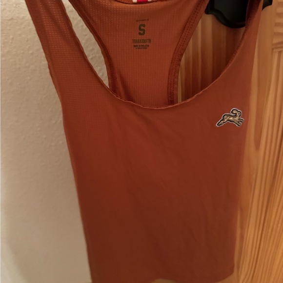Tracksmith Rust Brown Racerback Tank Top - Picture 1 of 2